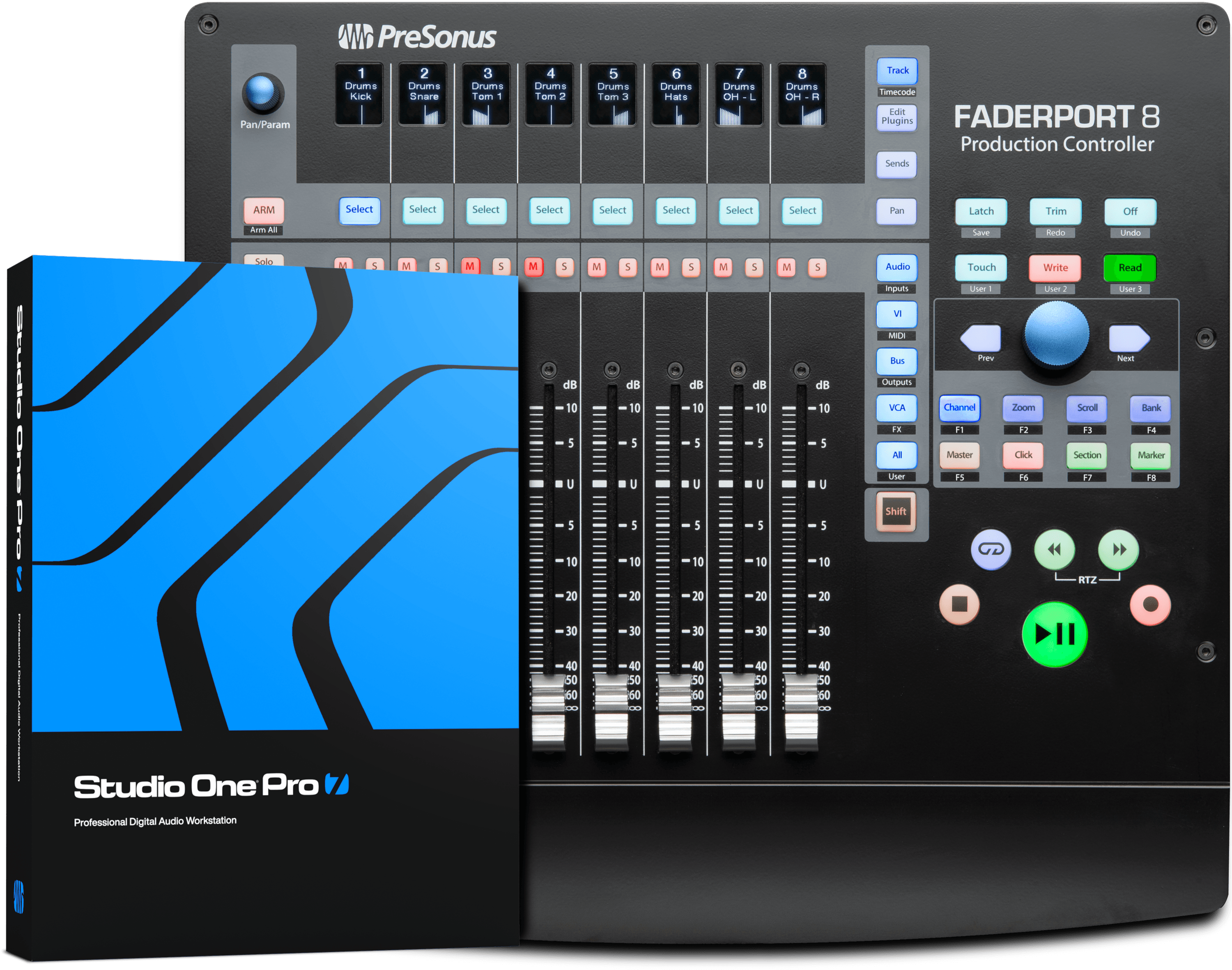 PreSonus FaderPort V2 フィジカルコントローラー PreSonus PreSonus FaderPort V2 フィジカルコントローラー PreSonus