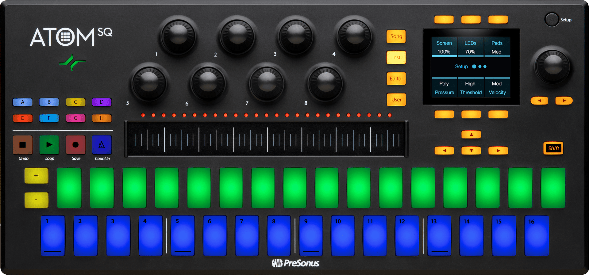 ATOM SQ Controller – PreSonus ATOM SQ Controller – PreSonus
