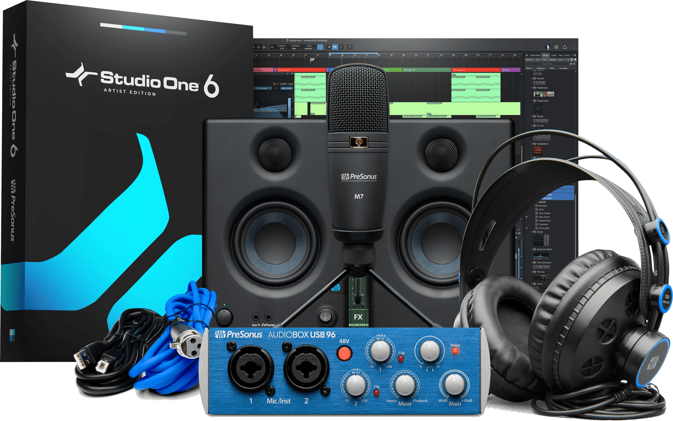 AudioBox® USB® 96 Studio Ultimate Bundle – PreSonus