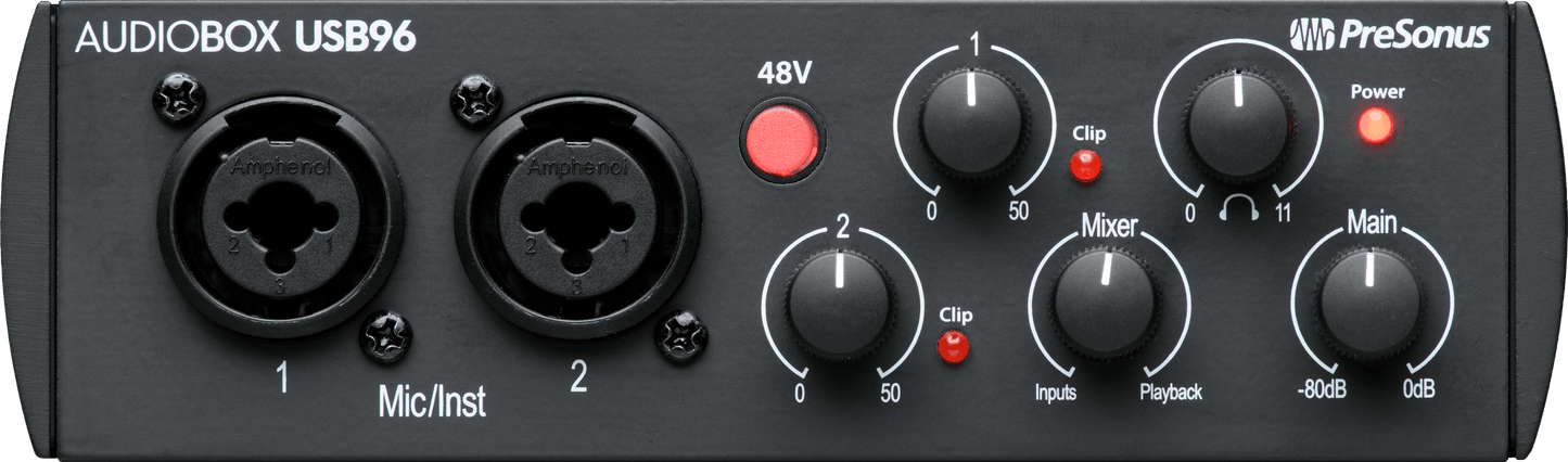 AudioBox USB® 96 25th Anniversary – PreSonus AudioBox USB® 96 25th Anniversary – PreSonus