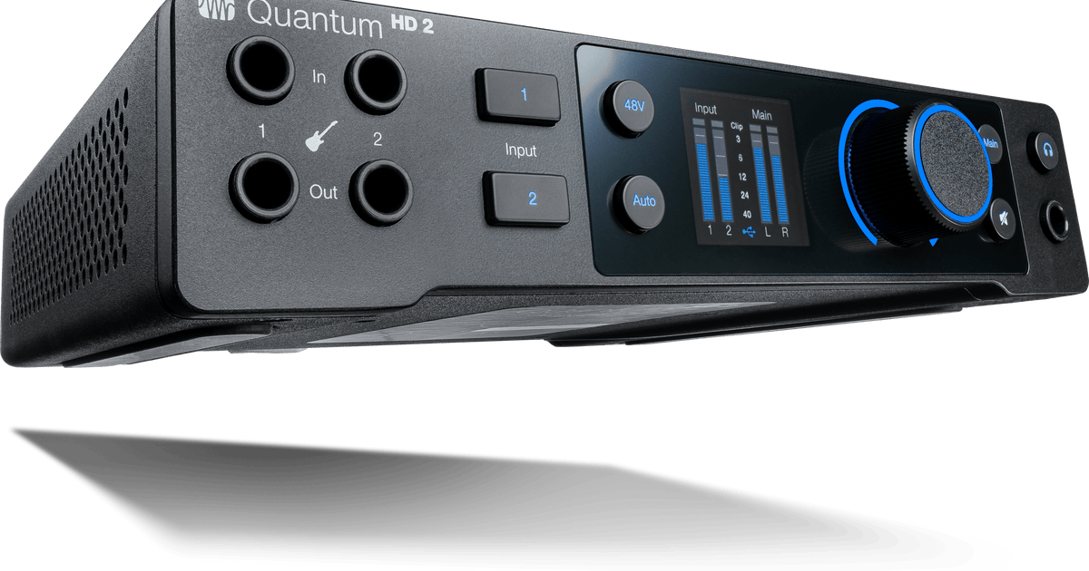 Quantum HD 2 USB-C Audio Interface – PreSonus