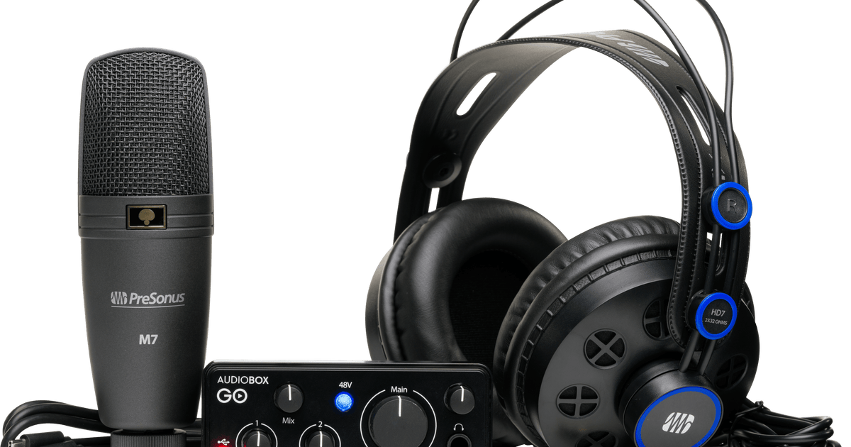 AudioBox GO™ Creator Bundle – PreSonus