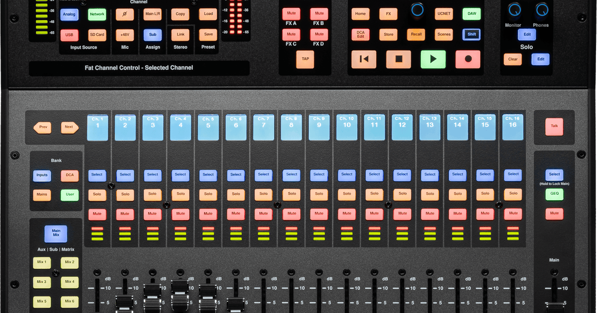 StudioLive® SE 16 Digital Console Mixer – PreSonus StudioLive® SE 16 Digital Console Mixer – PreSonus