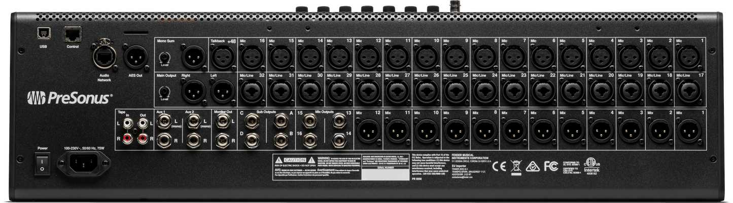 StudioLive® Series III SE 24 Digital Console Mixer