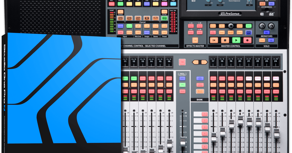 StudioLive® Series III 32SX Digital Console Mixer – PreSonus