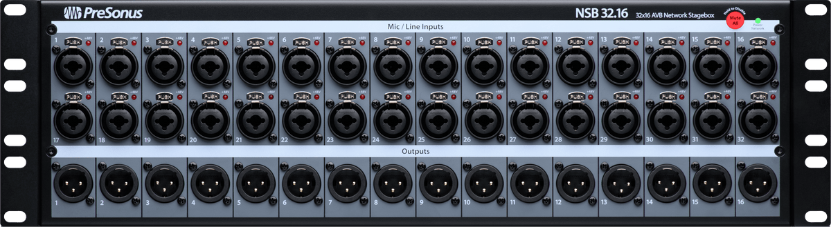 NSB 32.16 Networked Stage Box – PreSonus NSB 32.16 Networked Stage Box – PreSonus